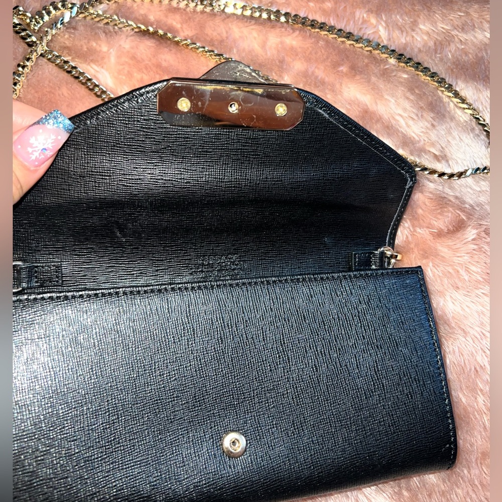 VERSACE COLLECTION CROSSBODY CHAIN WALLET - Picture 2 of 6